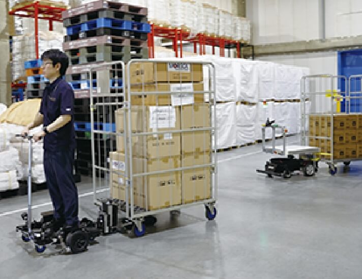 Carry-link AGV/AMR連携で効率倍増